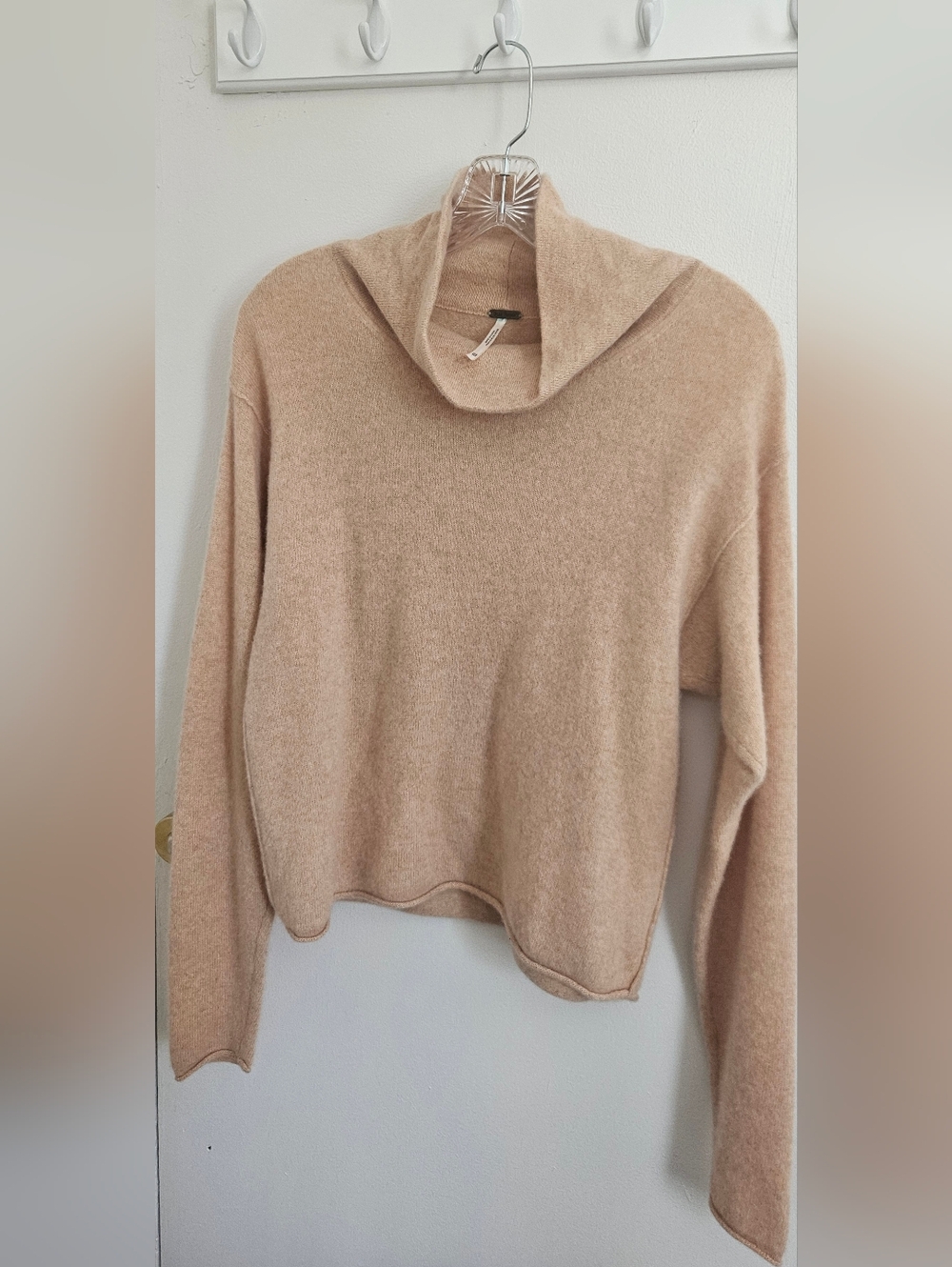 Free People Soft Turtleneck 100% Cashmere